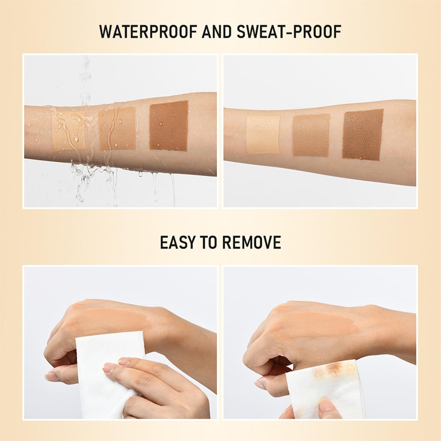 SHEBEEDO Leg Makeup Waterproof,Leg Vein Concealer,Leg & Body Scar Concealer,Tattoo Cover Up Makeup,Travel Size Body Makeup for Legs,Leg Makeup Lotion,Light Makeup Concealer，Full Coverage Concealer (03# 30ml)