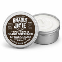 TRADEMARK GNARLY JOE EST.MMXVII Gnarly Joe Beard Softener & Face Cream - Bergamot & Benzoin 85ml - UK Made