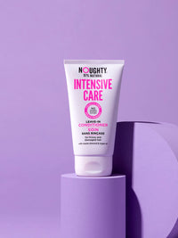 Noughty 97% Natural, Intensive Care Leave In Conditioner, 97% Natural Sulphate Free Vegan Haircare, Hydrating Formula for Dry, Frizzy and Damaged Hair, with Sweet Almond and Argan Oil 150ml