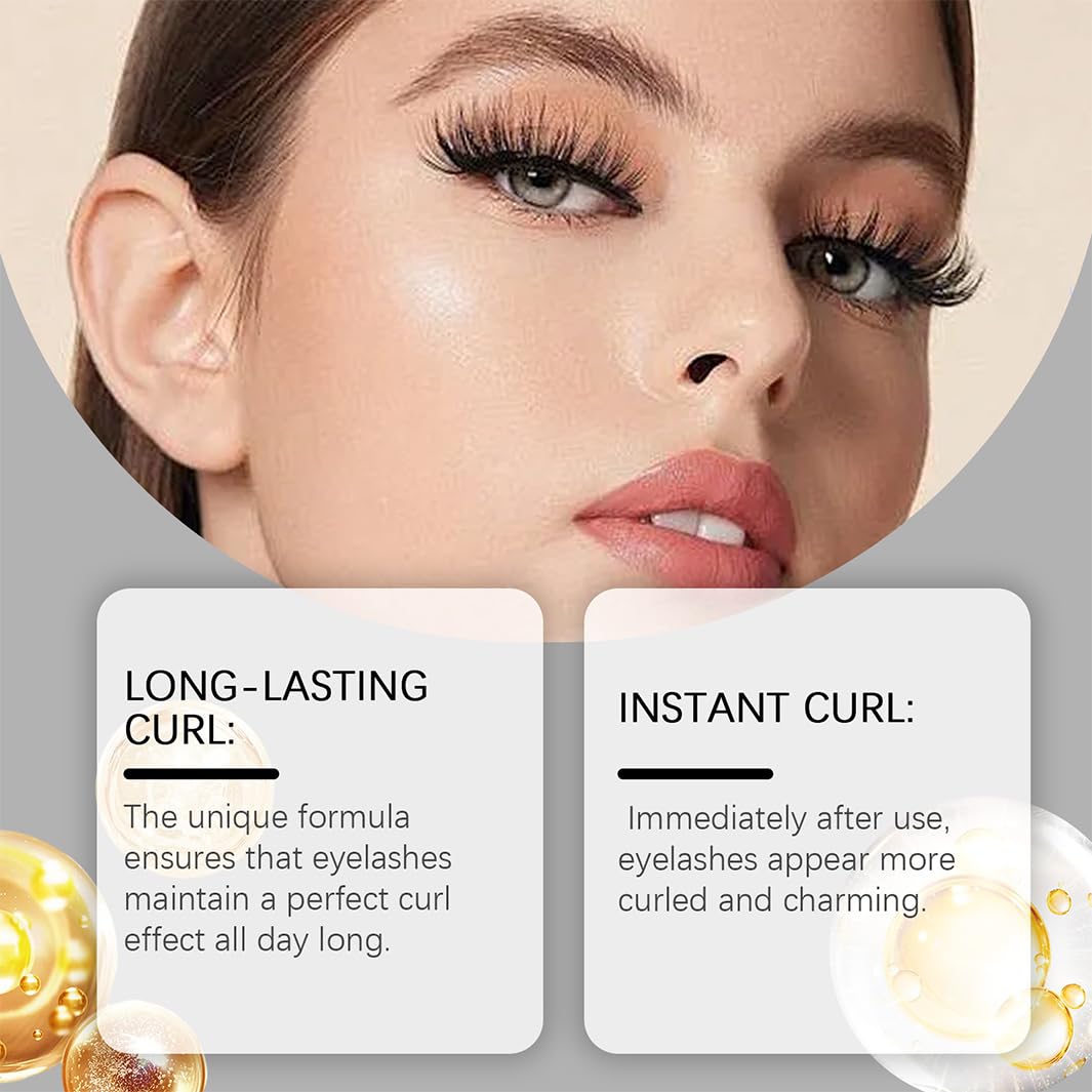Bubble M-ascara,Colossal Bubble M-ascara,Waterproof Mascara,Lengthening & Volumizing Black Mascara,Non-Caking Formula,Lasting Eye Makeup.Create Natural Curls and Charming Eyelashes Effect
