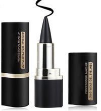 EHIOG Black Eyeliner, Dry Smudge Proof Eyeliner, Eyeliner Pen Gel, Waterproof Smudge-proof Lasting Makeup for Create All Eye Shapes Liner