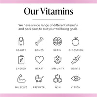 Millions & Millions - Hair, Skin & Nails Multivitamin Gummies • Maintenance of Hair, Skin & Nails • Suitable for Vegetarians • 30 Gummies • 1 Month Supply