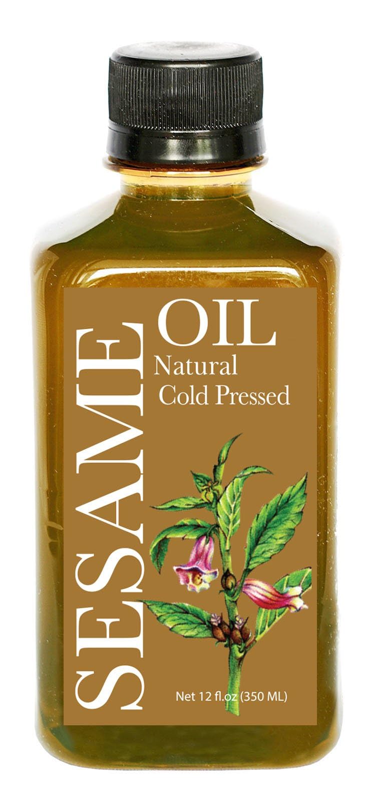 DAANA Daana Organic Sesame Oil for Skin: Extra Virgin, Cold Pressed (350 ml)