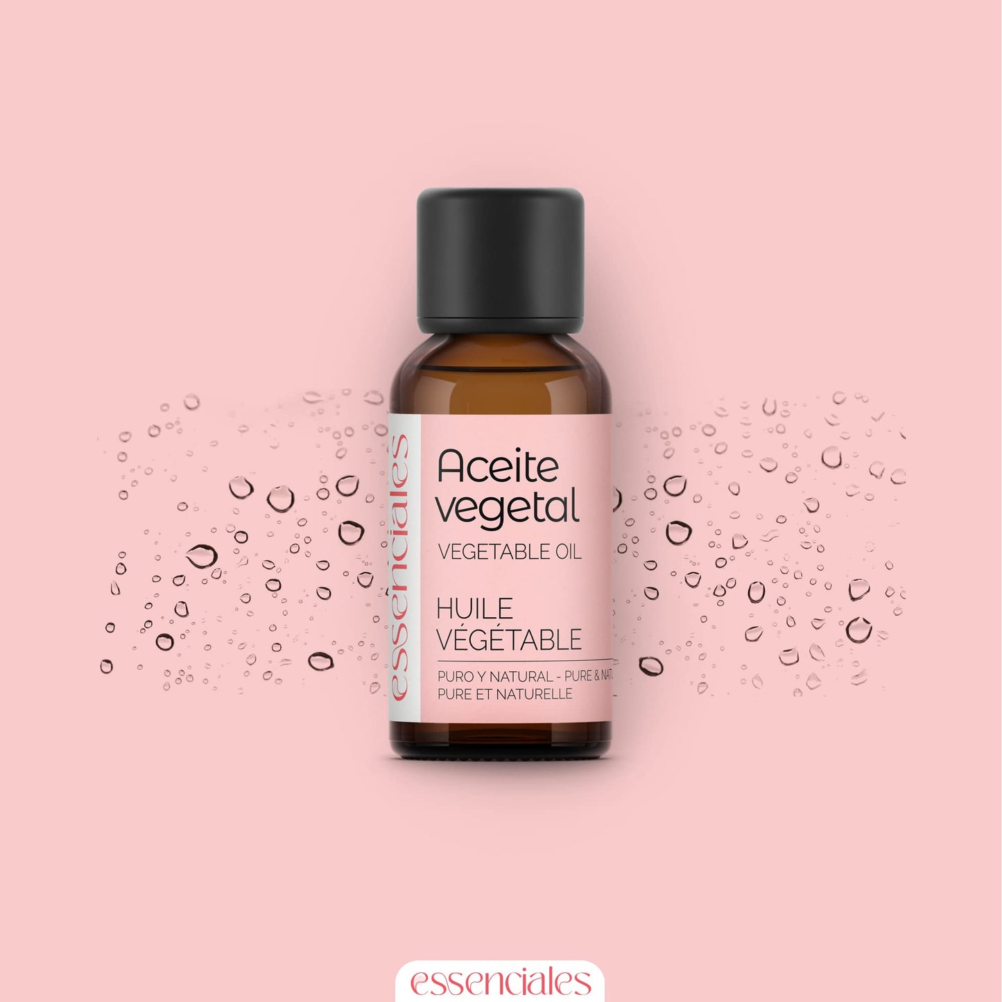Essenciales - Castor Oil (Common Ricinus), 30 ml | 100% Pure and Natural - 1st Cold Pressure