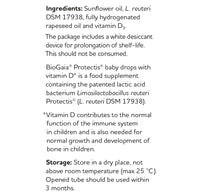 BIOGAIA Protectis Probiotic Drops with Vitamin D3 10ml Suitable for Newborn Babies,Balance Baby’s Gut Flora and Support Immune System. Contains BioGaia Patented L Reuteri DSM 17938.