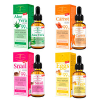 AICHUN BEAUTY Serum 99% Vitamin E Collagen Face Whitening Lifting Smoothing Oil Control Acne Perfecting Primer 4 Type (#01 ALOE VERA)