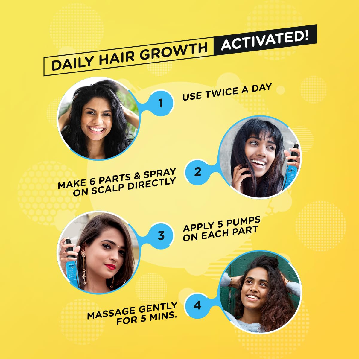 Brinton WellGrow Gold Hair Growth Serum with Redensyl, Capixyl & Procapil for Hair Fall Control & Repair | Strengthens & Enhances Hair Growth for Men & Women 30 ml