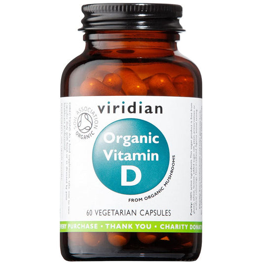 Organic Vitamin D 400iu - 60 Veg Caps
