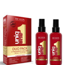 REVLON PROFESSIONAL Revlon Professional UniqOne Leave In Conditioner Classic Duo Pack, Gifts For Women/Men, Hair Treatment For Shine And Frizz Control (2 x 150ml)