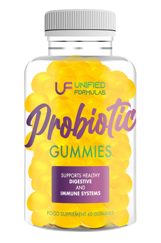 UF Unified Formulas Probiotic Gummies, Supports Helthy Digestive and Immune System, 60 Gummies