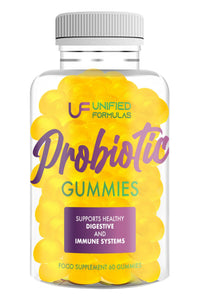 UF Unified Formulas Probiotic Gummies, Supports Helthy Digestive and Immune System, 60 Gummies