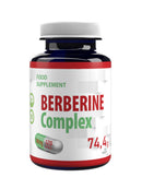 Hepatica Berberine Complex 500mg 120 Vegan Capsules, 3rd Party Lab Tested, High Strength Supplement, Gluten and GMO Free