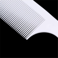 Jowxsx Fine Tooth Flat Top Clipper Comb For Blends, Fades, Flat Tops And Many Barbering Tool whote