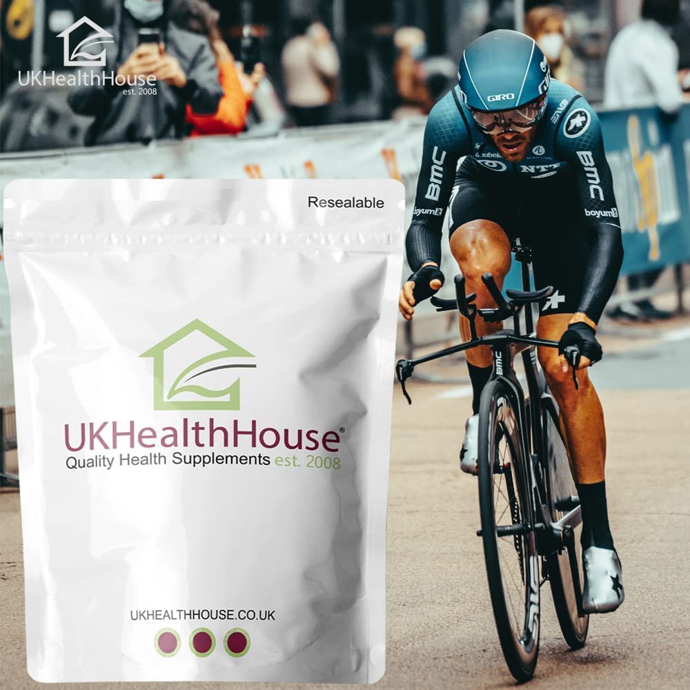 UKHealthHouse L-Glutamine Amino Acids 600mg x 500 Capsules Rapid Release Support Muscle Recovery Supplements High Strength Targeted Release Supplement
