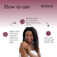 Akamuti Frankincense & Myrrh Body Oil 100ml