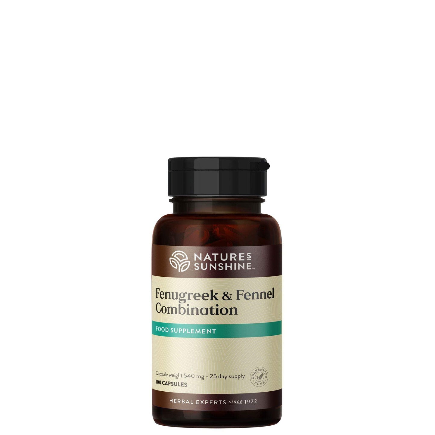Nature's Sunshine Fenugreek & Fennel Combination - for Respiratory Health - 100 Capsules