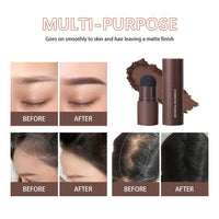 GL-Turelifes Eyebrow Stencil Set, Eyebrow Stamp Powder Kit with 12 Eyebrow Shape Brow Stencils, 2 Elastic Cord &2 Brow Brush, Eye Brow Stamp Kit Long Lasting Natural Look (#1 Blonde)