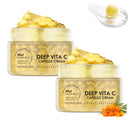 TBeautfave 2PCS Deep Vita C Capsule Cream, Deep Vitamin C Golden Capsule Face Moisturizer, Vita C Golden Capsules Face Moisturizer with Collagen & 5% Niacinamide - Anti Wrinkles - Hydrating Skin Care