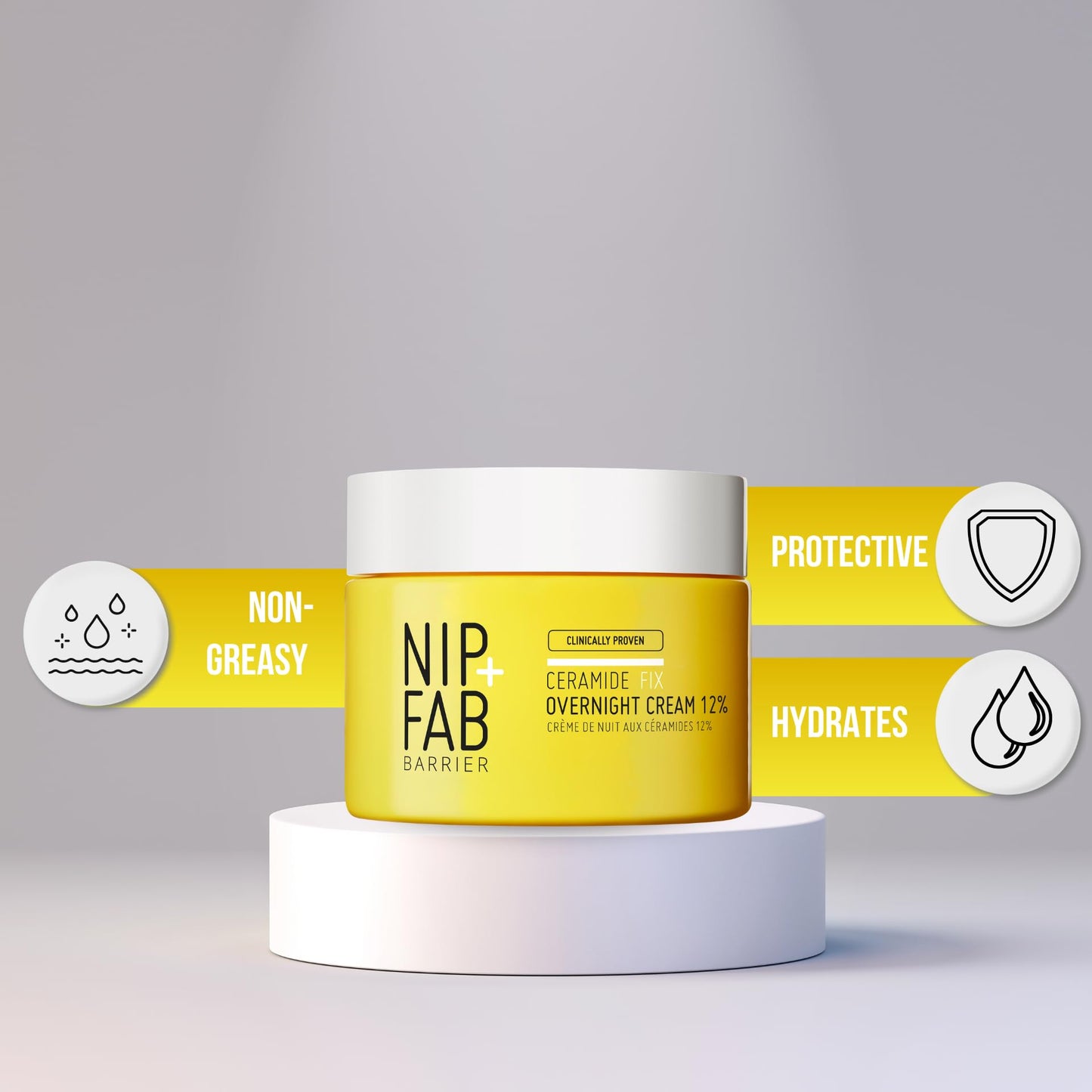 Nip+Fab NIP+FAB Ceramide Fix 12%, Barrier Repair Night Cream 50ml