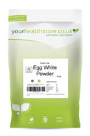 yourhealthstore Premium Non GMO Gluten Free Pure Egg White Powder 500g, High in Protein, No Additives, Not Irradiated, Vegetarian.