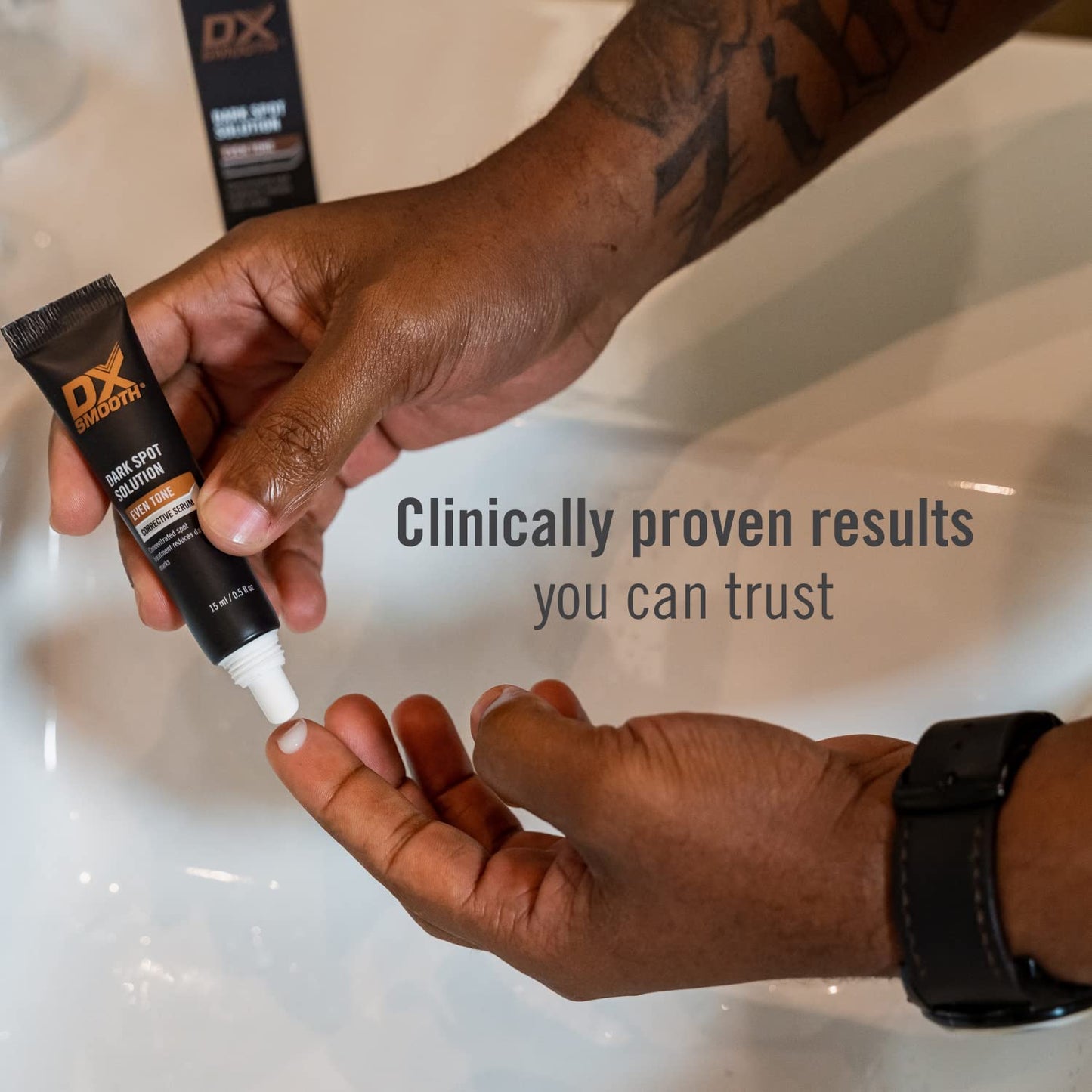 DX SMOOTH DX Smooth Even Tone Corrective Serum – Dark Spot Corrector – For Men – 15ml