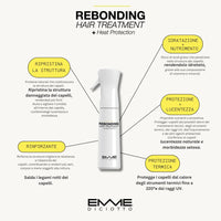 EMME DICIOTTO Emmediciotto Rebonding Shampoo 250 ml | to preserve the regenerated structure of hair every day
