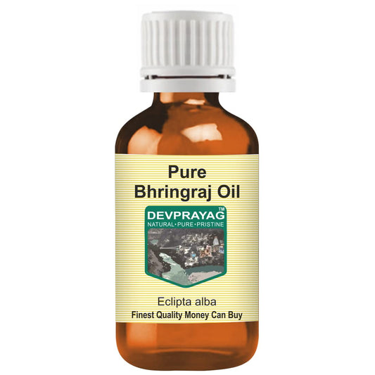DEVPRAYAG Devprayag Pure Bhringraj Oil (Eclipta alba) Natural Therapeutic Grade 5ml (0.16 oz)
