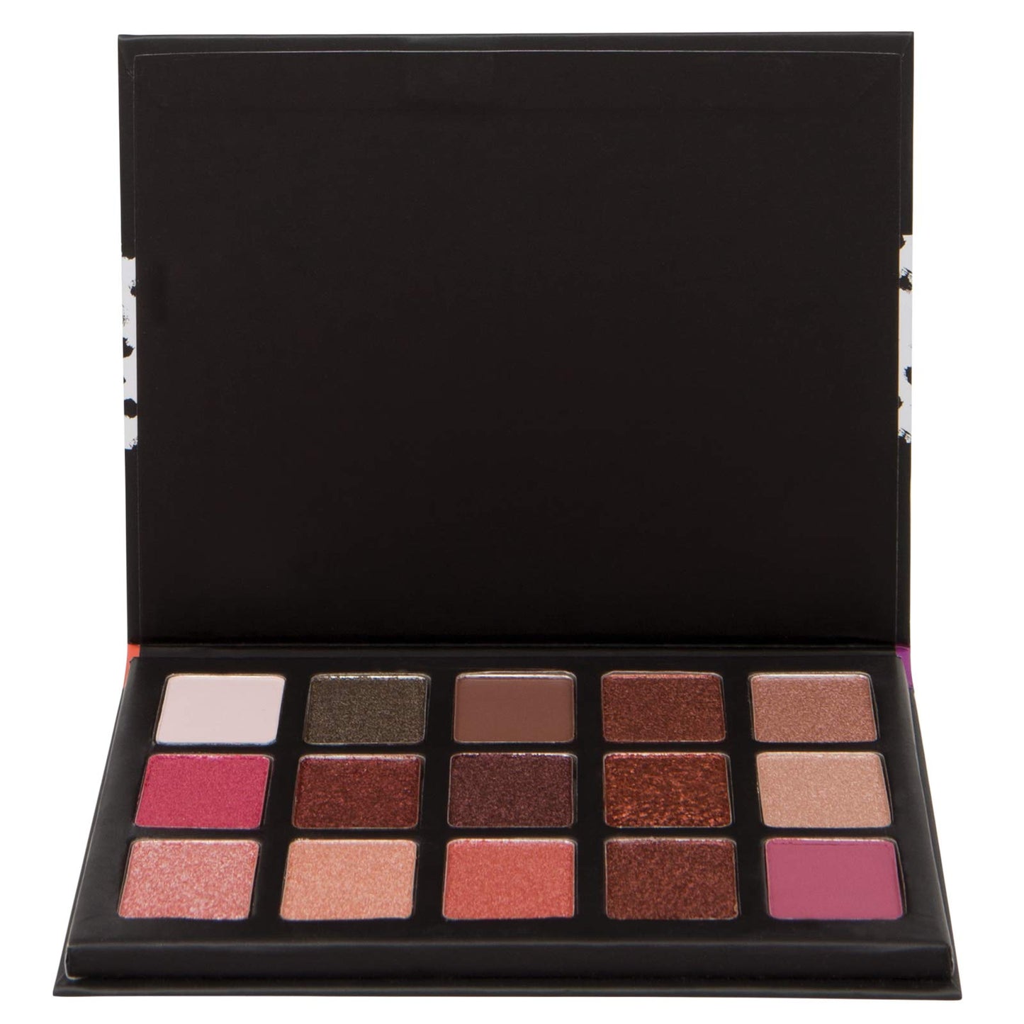 Technic the Main Edition Cranberry Crush Eyeshadow Palette with 15 Colours Fits Easily in Handbag