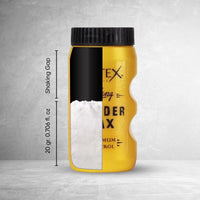 Totex Hair Styling Powder Wax 20g + Beard & Hair Styling Comb | Volumizing Texturising Dust Powder | Matt Look | Anti-Static Comb for Men & Women | Long Lasting Hold & Natural Finish