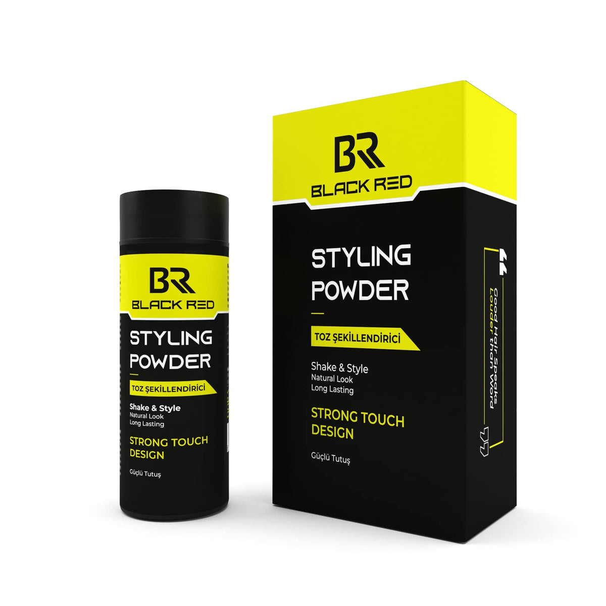 black red® Texturising Hair Styling Powder, 20 gr: Get Invisible Texture and Volume for a Natural, Strong Touch with Our Special Formula for Men and Women