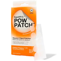 Carbon Theory SupaVIT-C Pow Patch - 20 x Pimple Patches with Vitamin C - Spot Treatment Acne Patches - Whitehead Remover and Blemish Patches - Vegan Acne Treatment