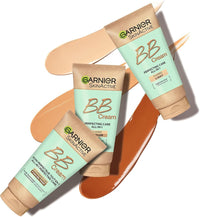 Garnier SkinActive Anti-Age BB Cream, Shade Medium, Tinted Moisturiser SPF 15, Softens Fine Lines & Firms Skin, With Hyaluronic Acid, Aloe & Mineral Pigments, 50 m