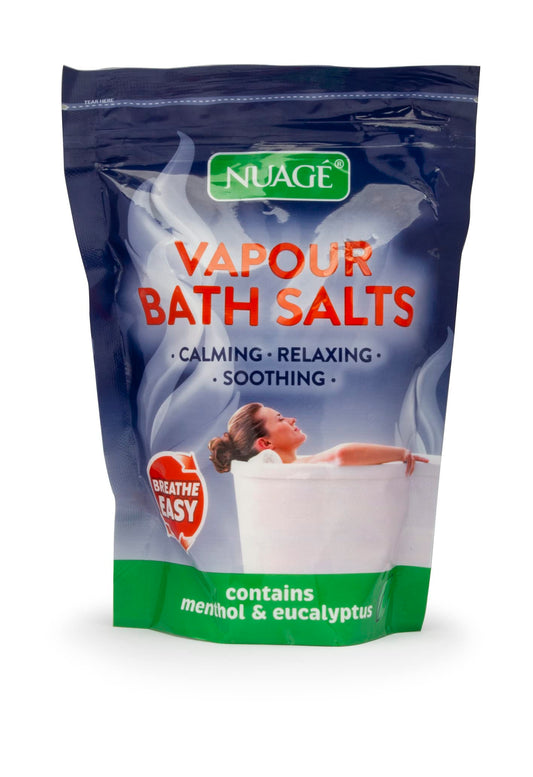 Nuage Decongestant Vapour Bath Salts For Easy Breathing, 450 G