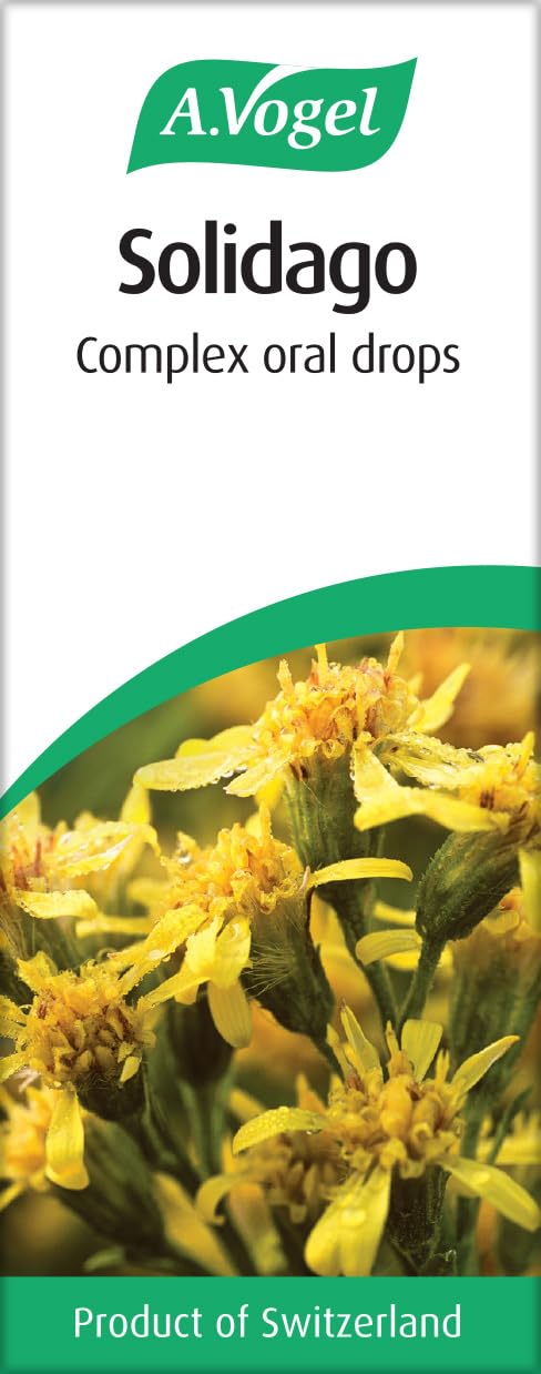 A.Vogel Solidago Complex Drops | Botanical Food Supplement | Fresh Herb Tinctures of Solidago, Birch, Horsetail & Restharrow | Suitable for Vegans | 50ml