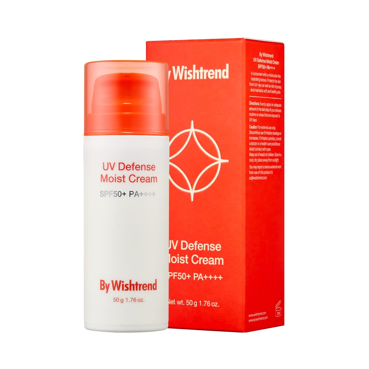 BY WISHTREND By Wishtrend UV Defense Moist Cream SPF50+ PA++++ 50 g