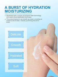 HOPHAT Pore Shrinking Invisibility Face Primer, Hydrating Pore Face Cream, All Matte Full Coverage Foundation Base, Moisturising Non-Stick Smoothing Face Primer