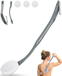 BTideas Lotion Applicator for Back, 52CM Back Cream Applicator, Cream Applicator for Back, Easy Reach and Washable, Back Moisturiser Applicator