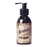 BY CAROBELS BEARDBURYS Beardburys Beard and Mustache Shampoo, Gentle Cleanser, Hydrates and Softens, Paraben-Free, Ideal for Daily Use, Suitable for All Beard Types 150ml
