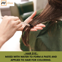 mGanna 100% Natural Indigo Powder for Hair Dye and Coloring 0.50 LBS 227 GMS | No Sulfates | No PPD or Any Chemicals for Healthy Hair Care