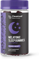 HILLTEN HEALTH Natural Sleep Support Gummies for Adults - Melatonic Formula for Restful Nights, Sleep Gummies Promoting Natural Sleep Production, Promotes Healthy Sleep Patterns, 60 Count