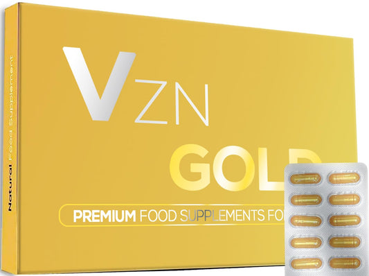 Gold by Viazene Strong & Fast Acting Effect - Panax Ginseng Root Complex, Enhancing Male Stamina & Energy Booster Pills for Men, Harder for Longer, Performance Supplement 10 Capsules / Tablet
