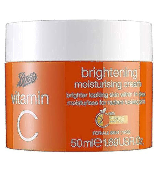 Boots Vitamin C Brightening Moisturising Cream 50ml