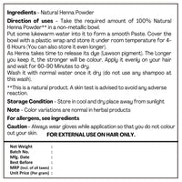 H&C HERBAL INGREDIENTS EXPERT H&C 100% Pure Natural Henna Powder (Lawsonia Inermis) 227 Gms (1/2 Lb) For Hair…
