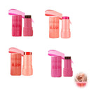 Onperpoe 4 Pcs Milk Jelly Blush Stick, Long Lasting 3 in 1 Milk Jelly Blush Stick for Cheeks Lips Eyes, Multipurpose and Blendable Jelly Blush