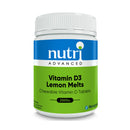Nutri Advanced - Vitamin D3 2000iu Chewable Lemon Melts - Immune System Support - Suitable For Children Over 6 - 120 Tablets