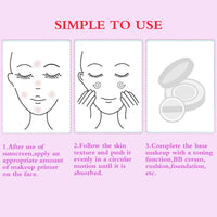 Alelyer Pore Primer Gel Cream,Face Makeup Pore Shrink Cream,Moisturizing Makeup Primer, Magical Perfecting Base Face Primer Under Foundation,Pore Base Gel Cream Invisible Pores Face Primer
