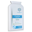 swiss bioenergetics Choline Bitartrate 730mg Daily Dose, 120 Vegan Choline Supplement Capsules - UK Made Support for Healthy Liver Function and Fat Metabolism