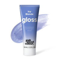 Josh Wood Colour Josh Wood Hair Gloss (Icy Blonde) - Semi-permanent gloss refreshes and conditions hair colour - Removes brassy tones - Lasts up to 6 washes - 100% Vegan - Cream (100ml)