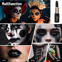 ZDHSOY Red Matte Lipstick for Halloween Gothic Cosplay Makeup, Non-Stick Cup Velvet Waterproof and Long Lasting Lip Gloss Matte Lipstick (Red 04)