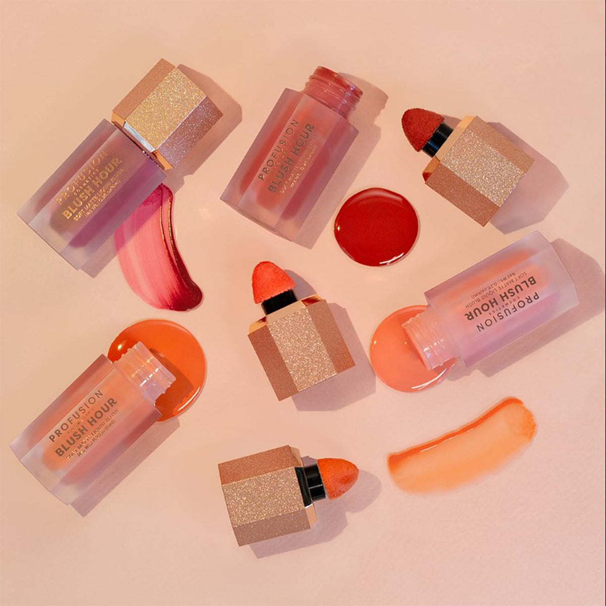 Profusion Cosmetics Blush Hour for Face, Lightweight and Long Wearing Soft Matte Liquid Blush Provides Natural Finish, Creamy Texture Which is Buildable, Essential Beauty Tool for Raising Your Glow